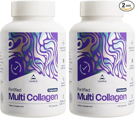 Multi Collagen Capsules: Fortified with TamaFlex®,