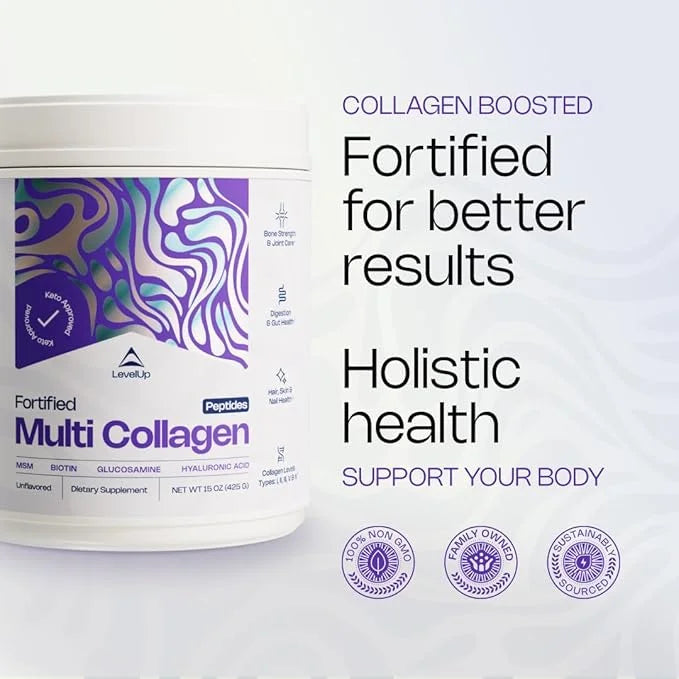 Multi Collagen Fortified with Biotin, MSM,
