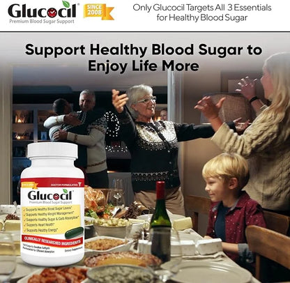 Glucocil – Premium Blood Sugar Support 2 Million 3 Essentials 2008, with