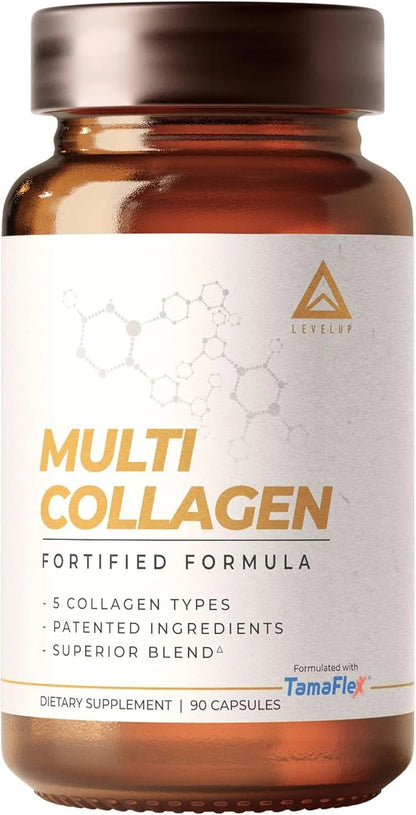 Multi Collagen Capsules: Fortified with TamaFlex®,