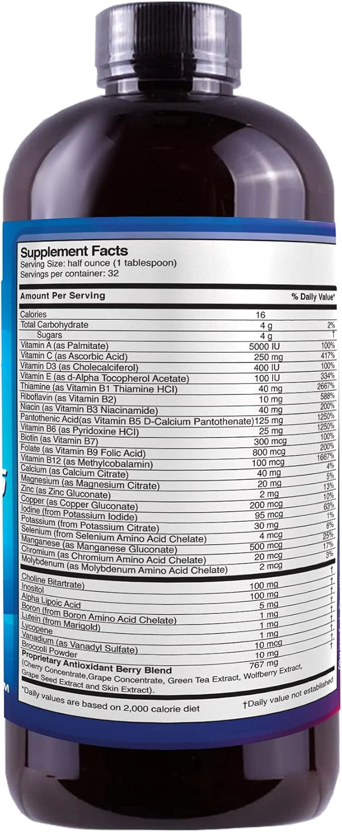Drs Advantage - Liquid Mega MultiVitamins 32oz [Health