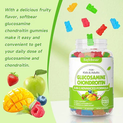 Glucosamine Chondroitin Gummies with MSM Triple 120 Gummies