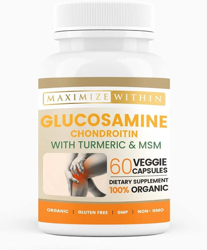 Glucosamine Chondroitin with Turmeric & MSM 60 Veggie
