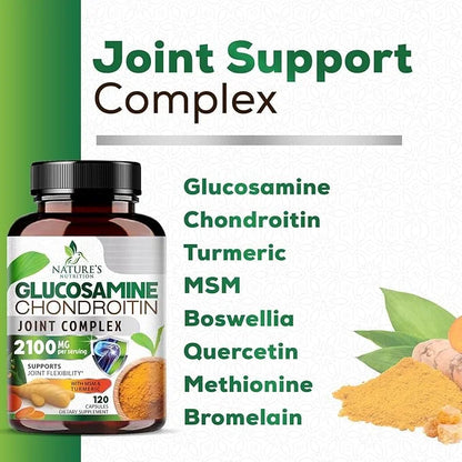 Glucosamine Chondroitin MSM Complex 120 Capsules