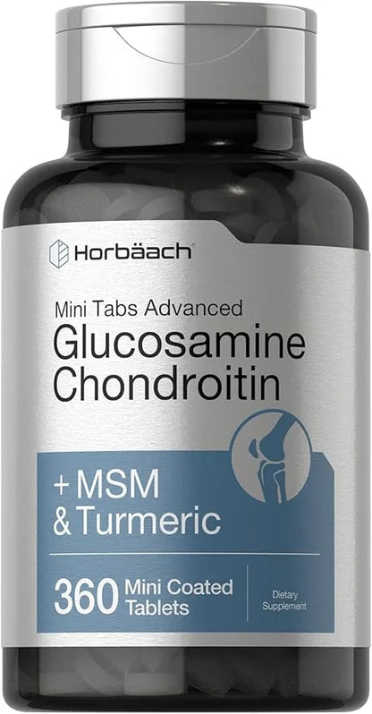 Horbäach Glucosamine Chondroitin MSM Turmeric 360 Mini