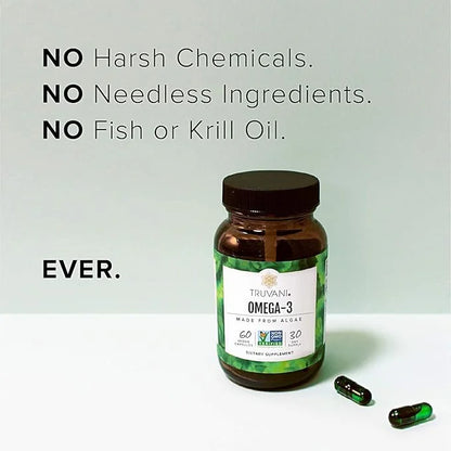 Truvani Algae Omega 3 30 Day