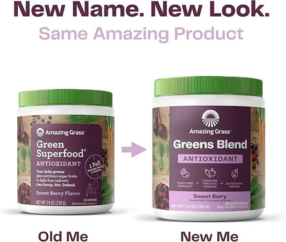 Amazing Grass Greens Superfood Antioxidant: Greens 100 Servings