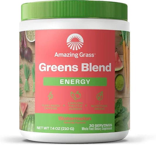 Amazing Grass Greens Superfood Energy: Greens 30 Servings