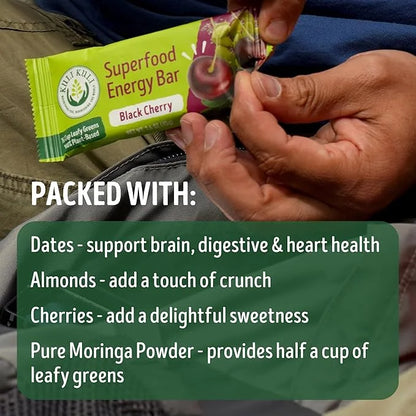 Kuli Kuli Moringa SuperFood Energy Bar, 1.6 Ounce