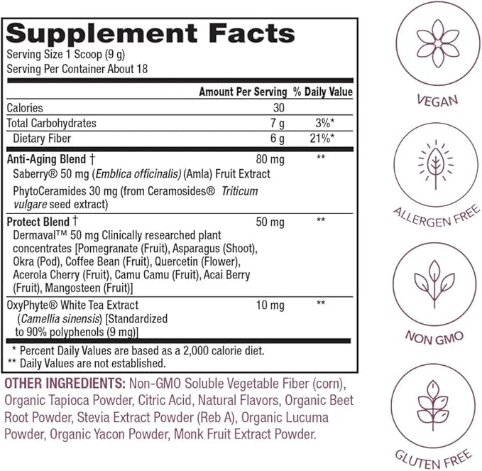 PlantFusion Vegan Collagen Beauty 18 Servings)