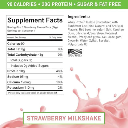 VADE Nutrition Dissolvable Protein Packs 30 Servings