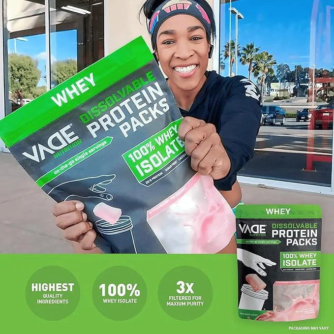 VADE Nutrition Dissolvable Protein Packs 30 Servings