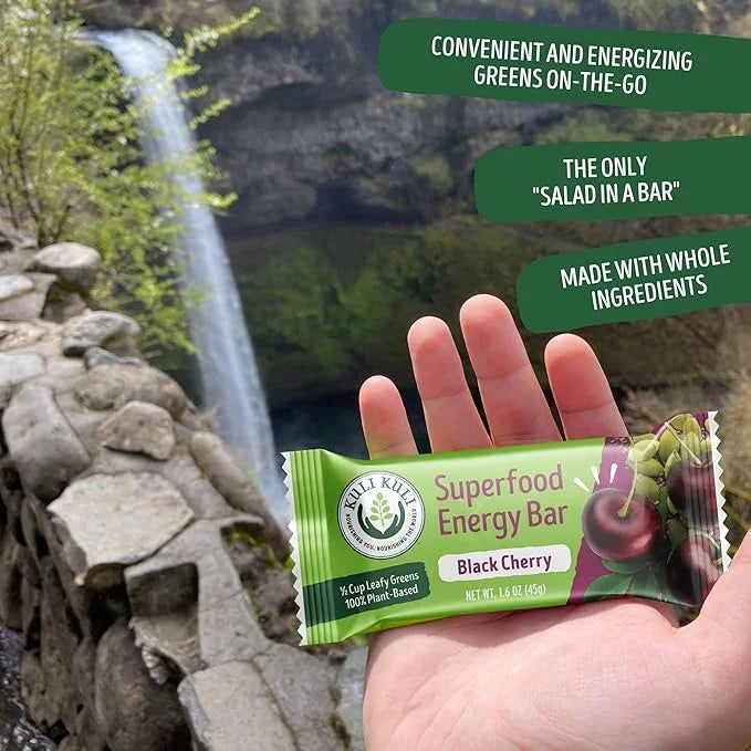 Kuli Kuli Moringa Powder Energy Bars 1.6 Ounce 6 Pack