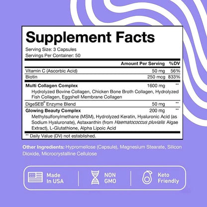 Vital Vitamins Multi Collagen Plus 150 Pills