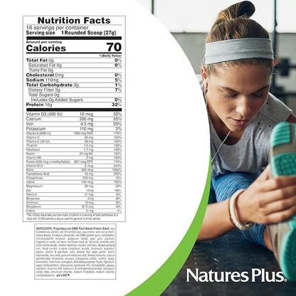 Natures Plus Energy Shake 0.95 lb 16 Grams 16 Servings