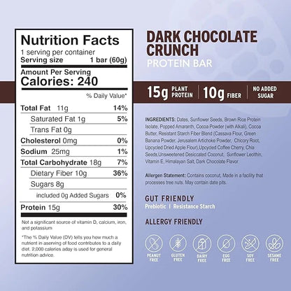AMRITA Dark Chocolate Quinoa Vegan Protein 15g Plant
