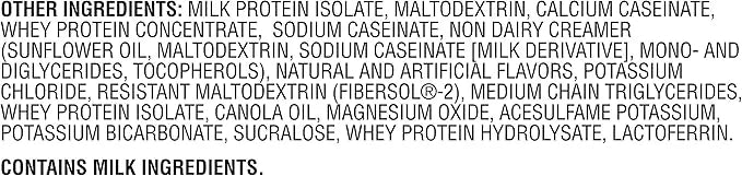 Muscle Milk Pro Series Protein Powder 5 Pound, 28 Servings, 50g Protein, 3g Sugar, 20 Vitamins