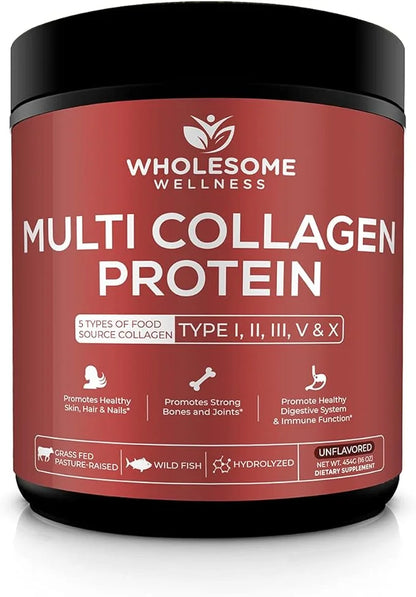 Multi Collagen Protein Powder Hydrolyzed (Type