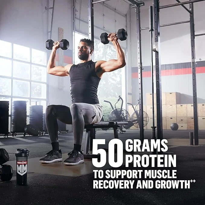 Muscle Milk Pro Series Protein Powder 5 Pound, 28 Servings, 50g Protein, 3g Sugar, 20 Vitamins
