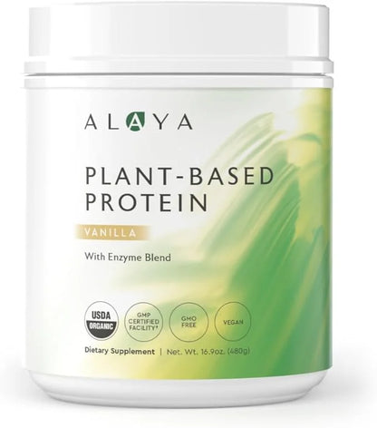 Alaya Naturals Organic Plant Based Protein Powder