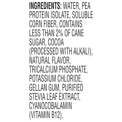 Evolve Plant Based Protein Shake, Double 20g Vegan 10g Fiber, 11 Fl 12) -