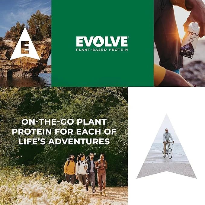 Evolve Plant Based Protein Shake, Vanilla 20g Vegan 10g Fiber, 11 Fl 12) (Formula