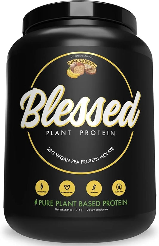 BLESSED Vegan Protein Powder 23g of 30 Servings