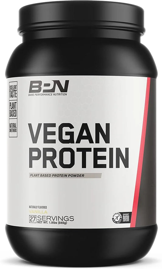 BARE PERFORMANCE NUTRITION Vegan Protein, Plant