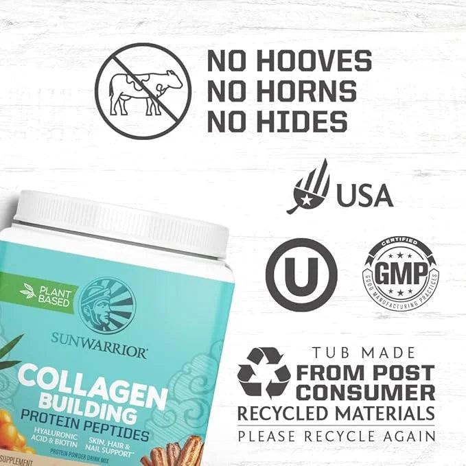 Sunwarrior Vegan Collagen Protein Powder Plant-based 20 Servings