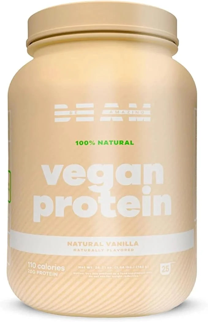 BEAM Be Amazing Vegan Protein Powder 20g Plant-Based 25 Servings