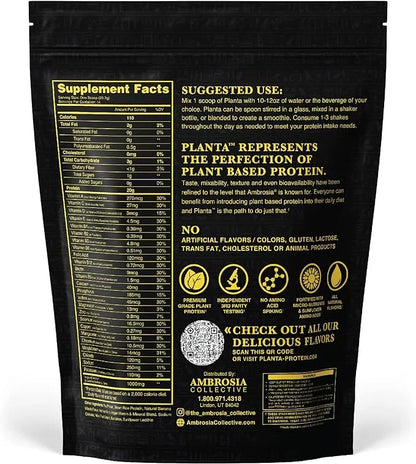 Ambrosia Planta - Premium Organic Plant-Based 14 Servings