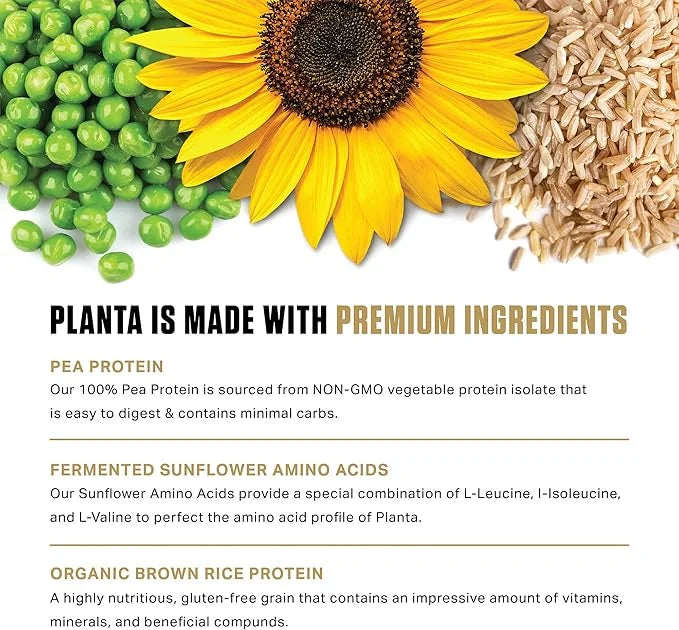 Ambrosia Planta - Premium Organic Plant-Based 25 Servings