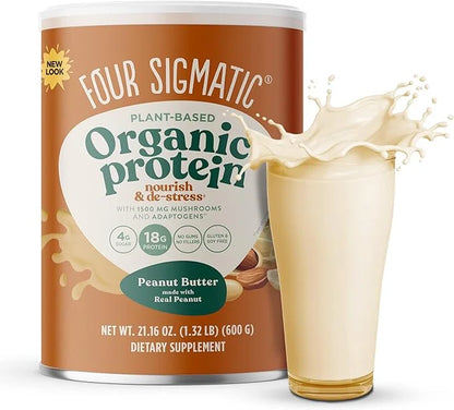 Four Sigmatic Organic Plant-Based Protein Powder 21.16 oz