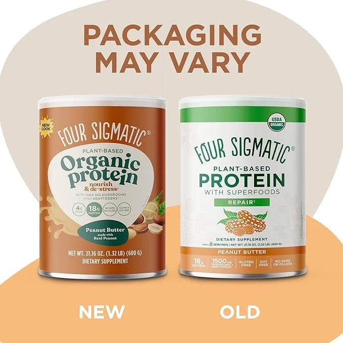 Four Sigmatic Organic Plant-Based Protein Powder 21.16 oz