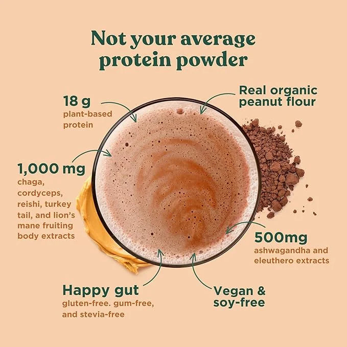Four Sigmatic Organic Plant-Based Protein Powder 21.16 oz