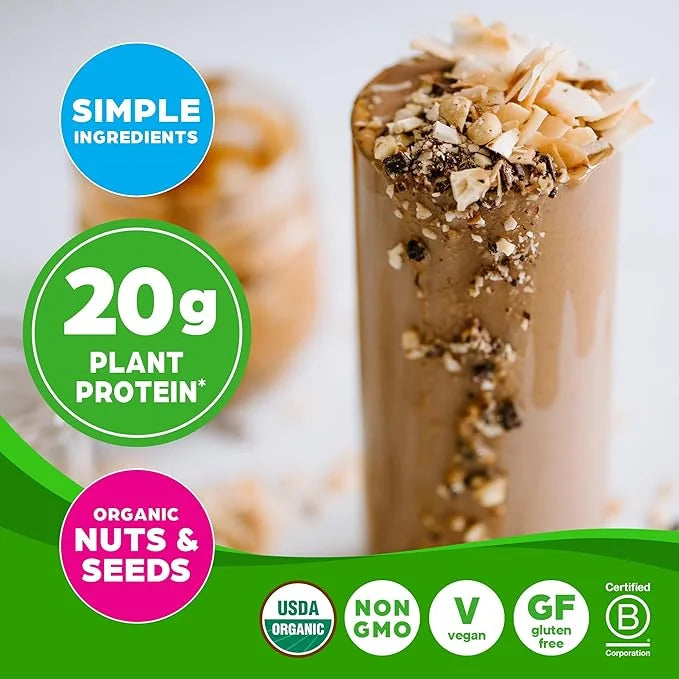 Orgain Organic Simple Vegan Protein Powder, 20g Plant 1.25lb