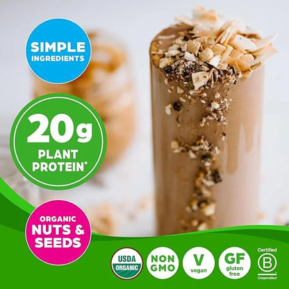 Orgain Organic Simple Vegan Protein Powder, 20g Plant 1.25lb