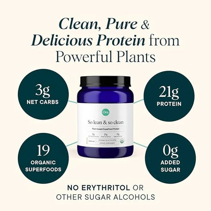 Ora Organic Vegan Protein Powder 21g Plant