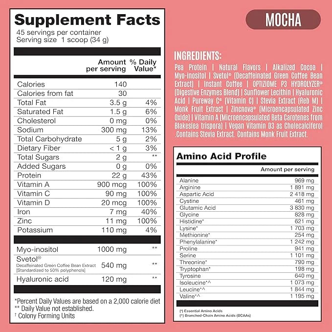 BIRDMAN Fitmingo Vegan Protein Powder 22g Plant