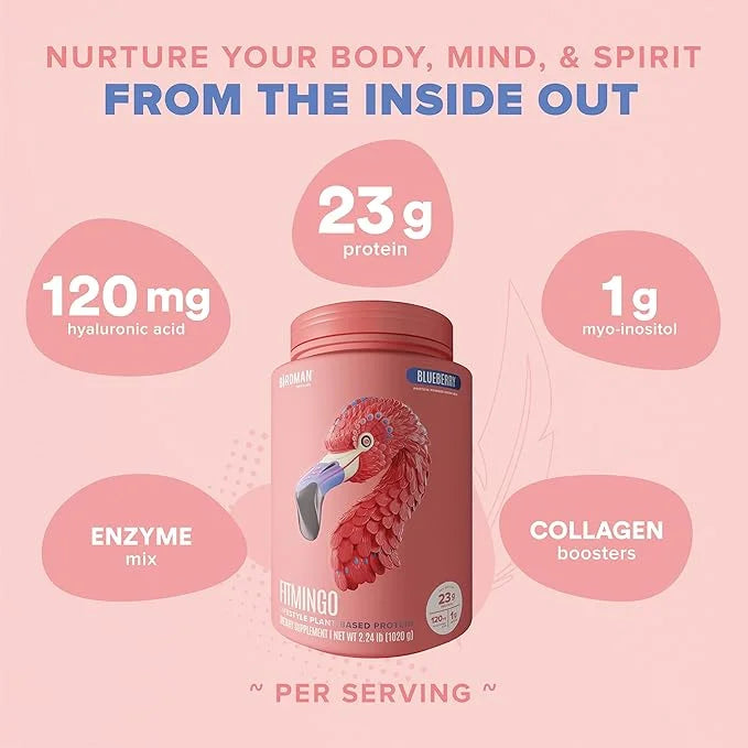 Birdman Fitmingo Vegan Protein Powder 23g Plant