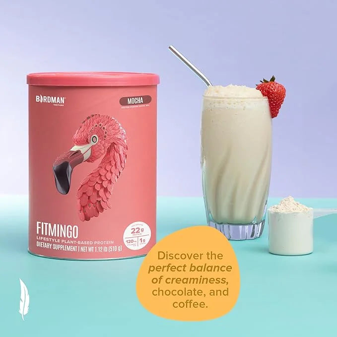 BIRDMAN Fitmingo Vegan Protein Powder 22g Plant
