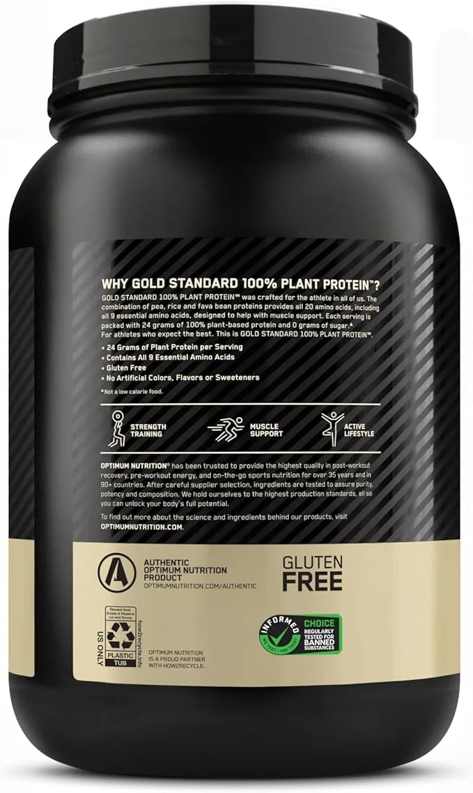 Optimum Nutrition Gold Standard 100% Plant 20 Servings