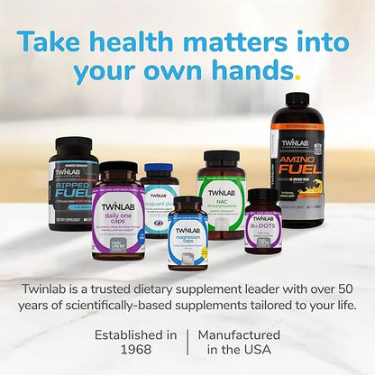 Twinlab Daily One Caps with Iron 180 Capsules