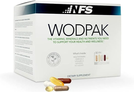 NF Sports WodPak Complete Daily Multivitamin D3, Zinc, 3, 30 30 Servings 1)