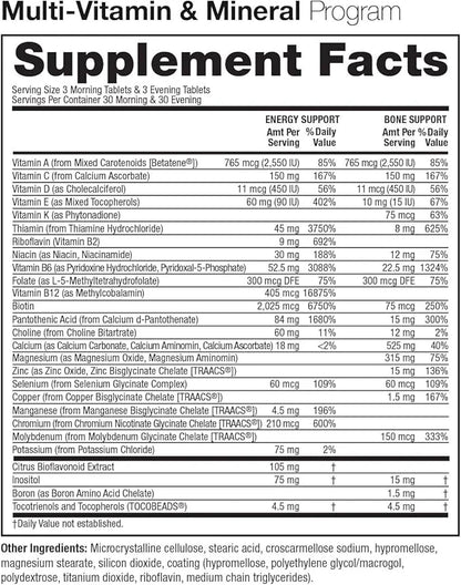 Multivitamin Day & Night Routine 30-Day Supply