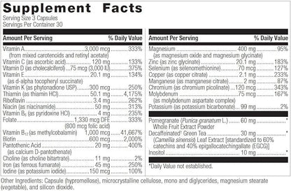 Bariatric Advantage Ultra Multivitamin with Iron 90 Capsules