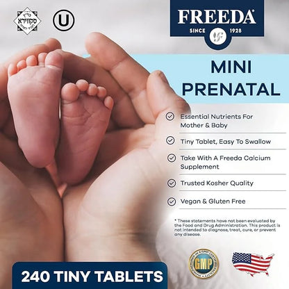 FREEDA Mini Prenatal Vitamin (240)
