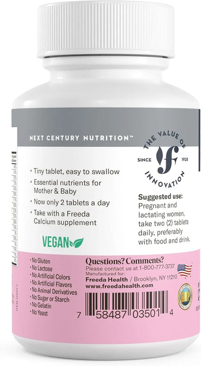 FREEDA Mini Prenatal Vitamin (120)