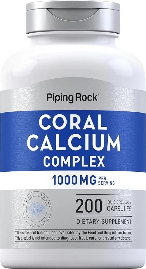 Coral Calcium 1000 mg 200 Capsules