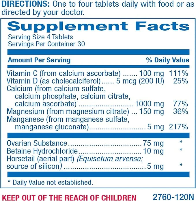 Anabolic Laboratories Osteo Plex for Women 120 Tablets D3, Vitamin D3 and